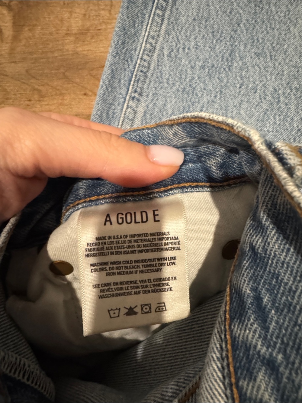 Agolde Riley Straight-Leg High-Rise Jeans - Picture 4 of 4